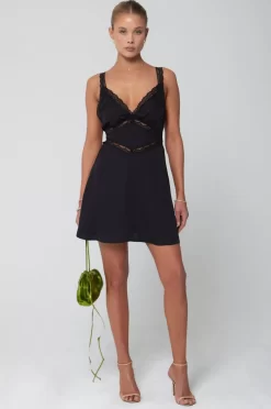 Cheap Amelia Mini In Black Women Dresses