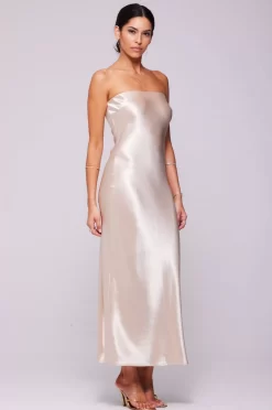 Flash Sale Anna Slip In Champagne Women Dresses