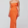 Outlet Anna Slip In Papaya Women Dresses