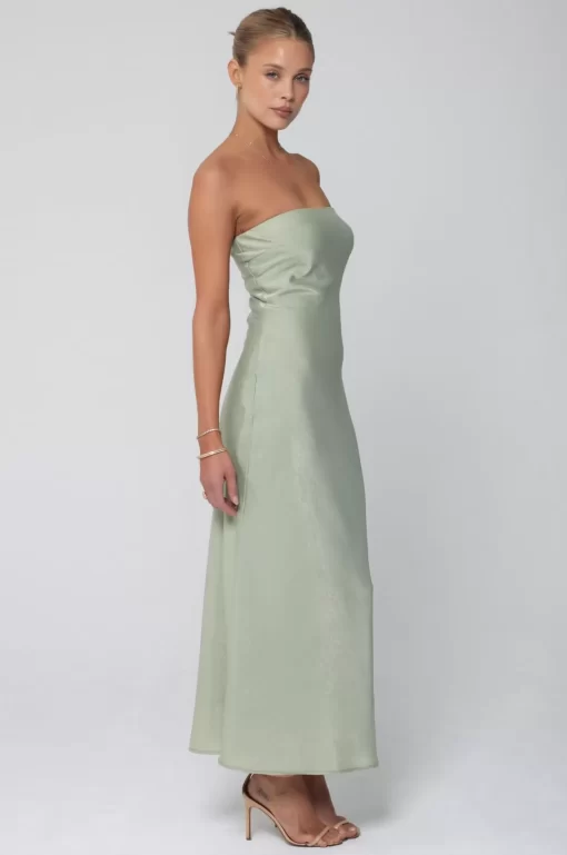 Discount Anna Slip In Sage Women Dresses