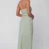 Discount Anna Slip In Sage Women Dresses