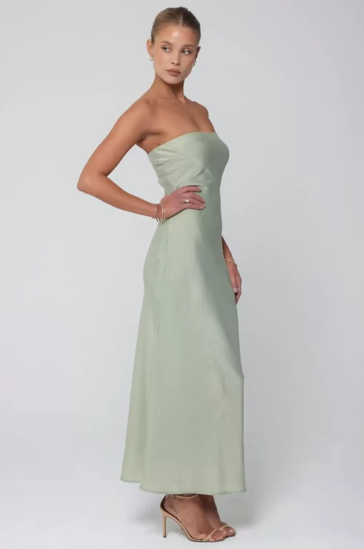 Discount Anna Slip In Sage Women Dresses