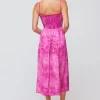 Discount Ashley Midi In Azalea Women Dresses