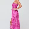 Discount Ashley Midi In Azalea Women Dresses