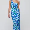 Store Caley Dress In Aqua Women Dresses