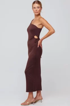 Hot Caley Dress In Chocolate Women Dresses