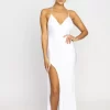 Cheap Camille Slip Dress In White Women Dresses