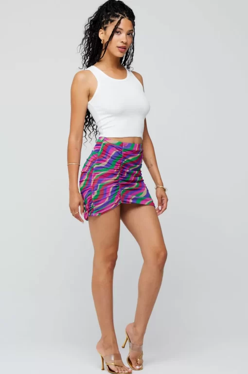 Fashion Dash Skirt In Candy Women Bottoms