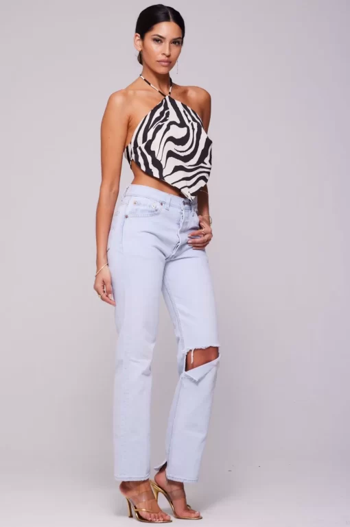 Online Dixie Top In Tigris Women Tops