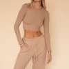 Fashion Eddy Top In Nude Women Tops
