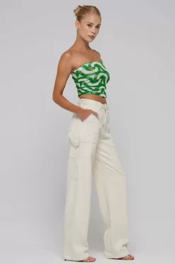 Discount Elsa Cargo Pant In Cream Women Bottoms