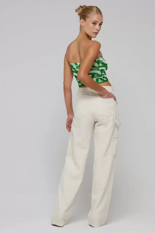 Discount Elsa Cargo Pant In Cream Women Bottoms