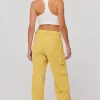 Store Elsa Cargo Pant In Mustard Women Bottoms