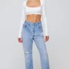 Clearance Emily Top In White Women Tops