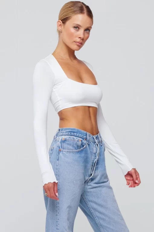 Clearance Emily Top In White Women Tops