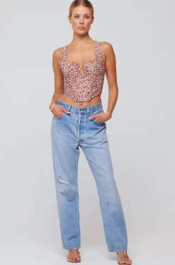 Cheap Gigi Corset In Santana Women Tops