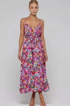 Discount Hannah Midi In Dahlia Women Dresses