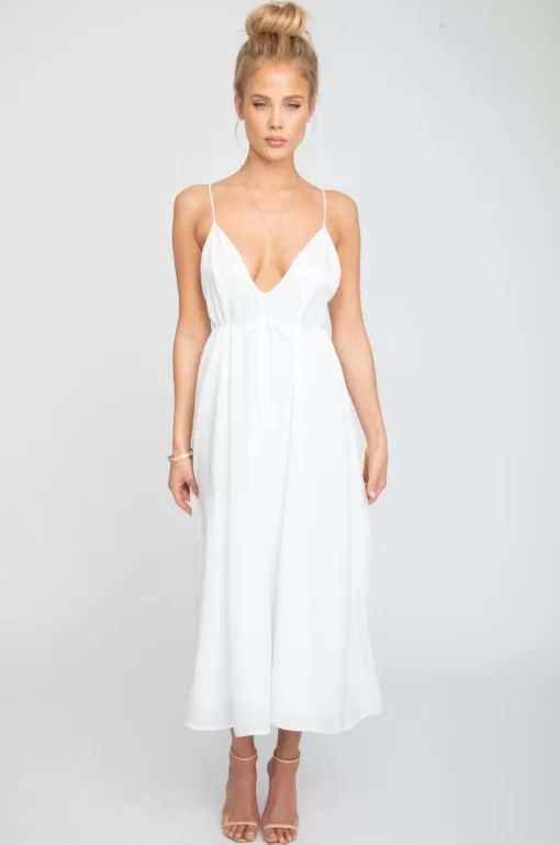 Clearance Hannah Midi In Ivory Women Dresses