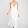 Clearance Hannah Midi In Ivory Women Dresses