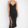 Cheap Harper Midi Dress In Black Women Dresses