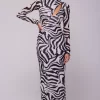 Shop Holly Maxi In Tigris Women Dresses