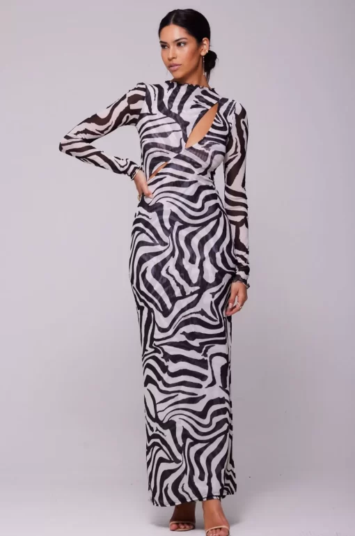 Shop Holly Maxi In Tigris Women Dresses