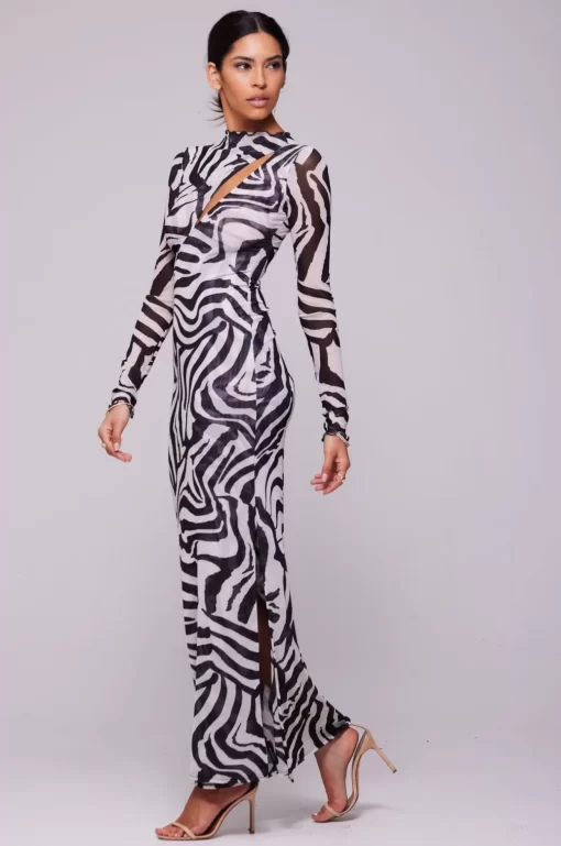 Shop Holly Maxi In Tigris Women Dresses