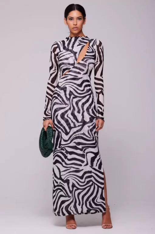 Shop Holly Maxi In Tigris Women Dresses