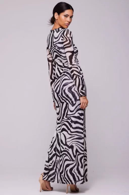 Shop Holly Maxi In Tigris Women Dresses