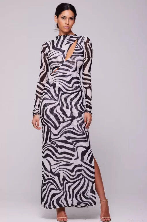 Shop Holly Maxi In Tigris Women Dresses