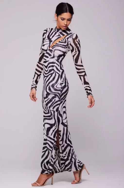 Shop Holly Maxi In Tigris Women Dresses