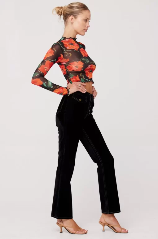 Hot Ida Top In Poppy Women Tops