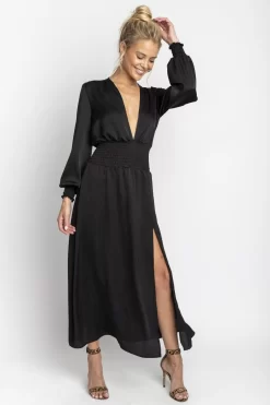 Shop Jade Maxi In Black Women Dresses