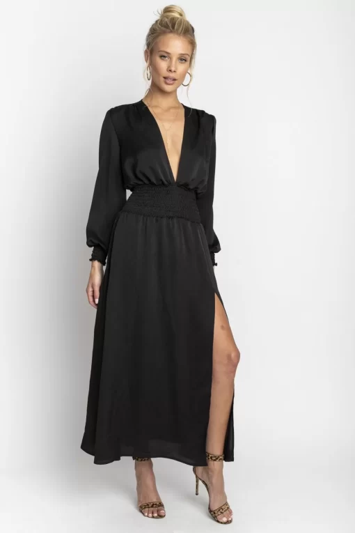 Shop Jade Maxi In Black Women Dresses