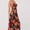 Best Kaitlyn Midi In Poppy Women Dresses