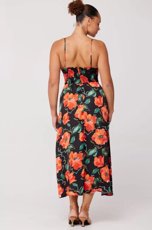 Best Kaitlyn Midi In Poppy Women Dresses