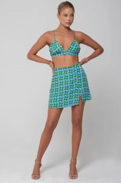 Fashion Kenzie Skirt In Oasis Women Bottoms