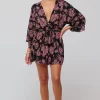 Store Kimono Robe Vintage Floral Women Tops