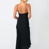 Shop Lily Slip In Black Women Dresses