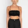 Fashion Lucy Top In Black Women Tops