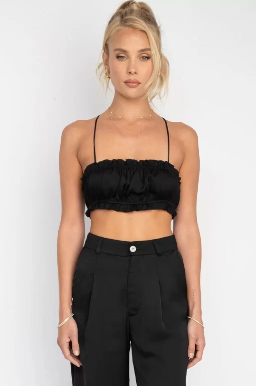 Fashion Lucy Top In Black Women Tops