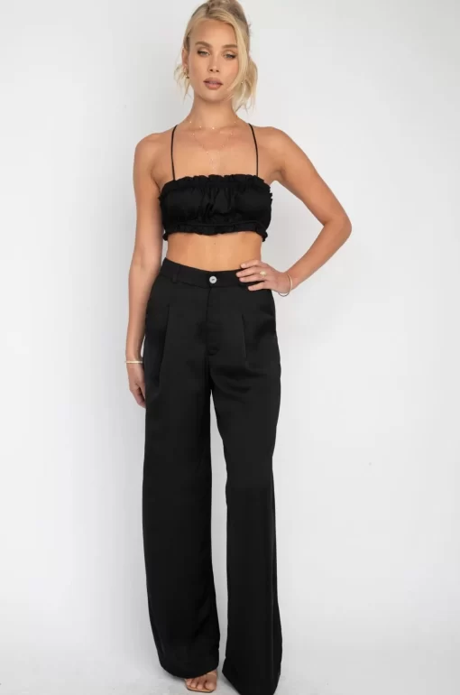 Fashion Lucy Top In Black Women Tops