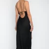 Cheap Madison Slip In Black Women Dresses