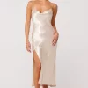 Shop Madison Slip In Champagne Women Dresses