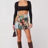 Outlet Mazzy Mini Skirt In Shakespeare Women Bottoms