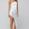 Cheap Nicole Midi In Pearl Women Dresses