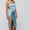 Cheap Nicole Midi In Slate Women Dresses