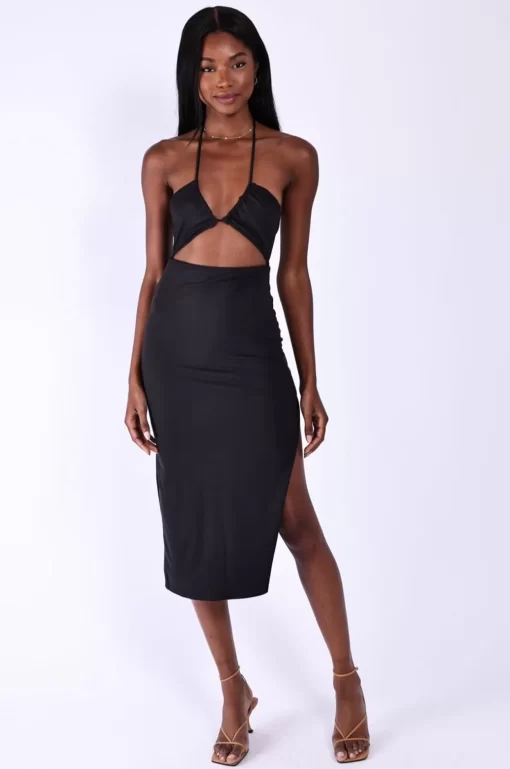 Cheap Nikki Dress In Black Women Dresses