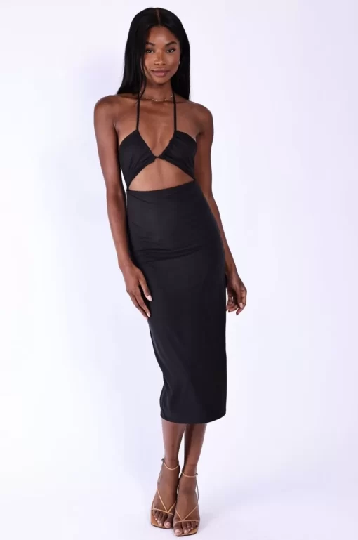 Cheap Nikki Dress In Black Women Dresses