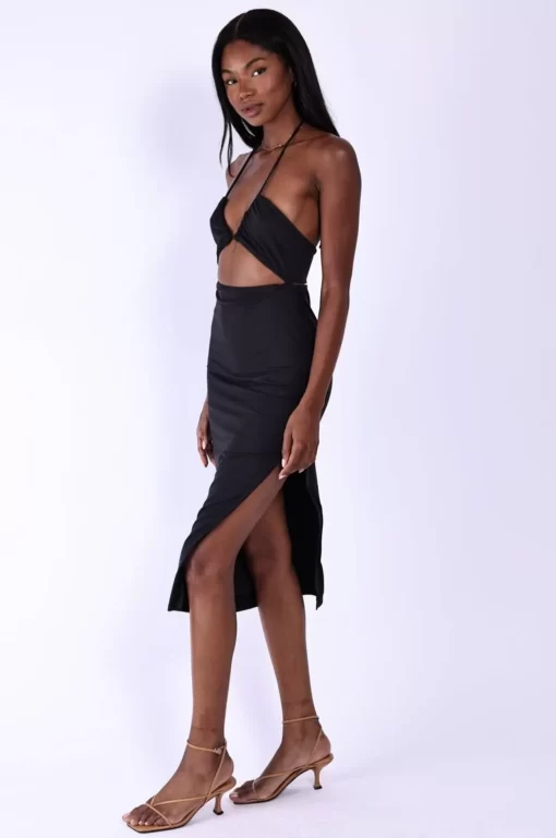 Cheap Nikki Dress In Black Women Dresses